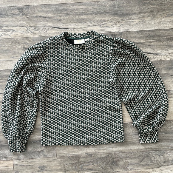 Maeve Shannon Balloon Sleeve Top - Picture 4 of 7